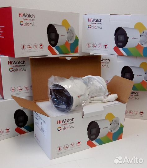 Видеокамера HiWatch DS-i450L(C) 2,8mm с микрофоном