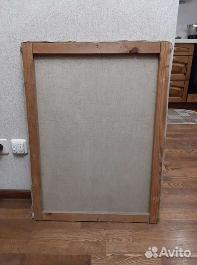 Картина В.И Ленин холст,масло 60Х80 см. СССР