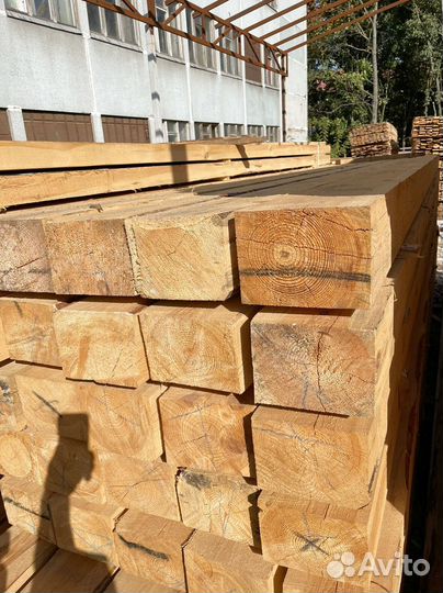 Брус обрезной 200х200х6000мм 1 сорт ГОСТ