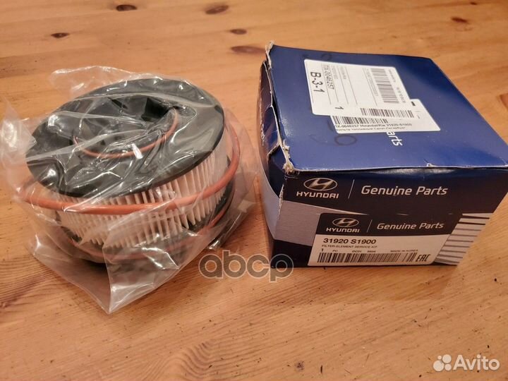 Сменный фильтрующий бумажный элемент для