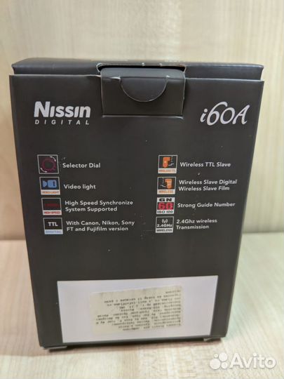 Вспышка Nissin i60A m4/3 как новая