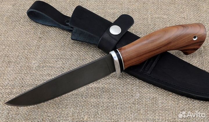 Нож Нептун сталь Х12мф рукоять палисандр