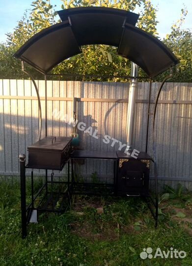 Мангал лофт