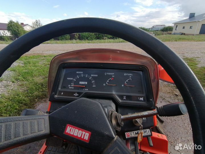 Мини-трактор Kubota X20, 1990