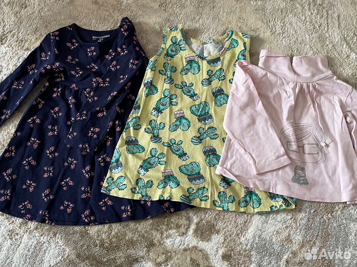 Одежда пакетом для девочки 86