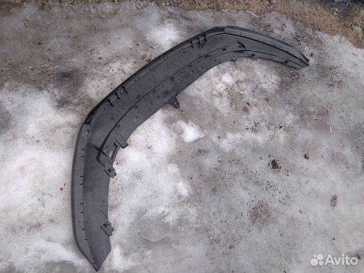 Губа переднего бампера поло 2017 петергоф