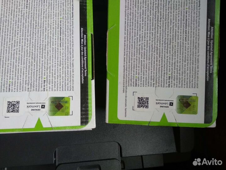 Картриджи lexmark