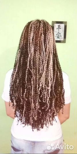 Плетение афрокосичек