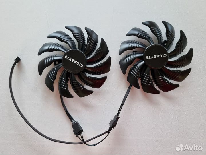 Вентиляторы Gigabyte 87 мм T129215SU 2 кулера