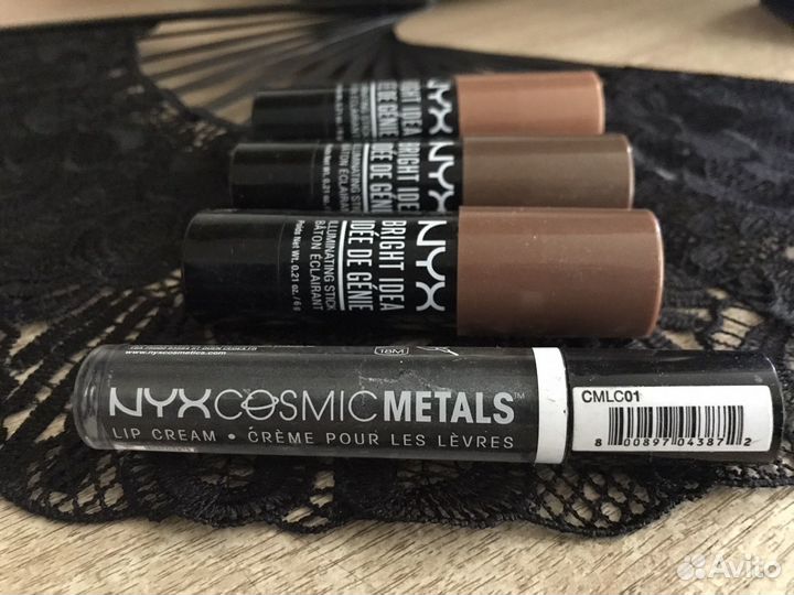 Тушь для ресниц и рпзное. Косметика от Nyx