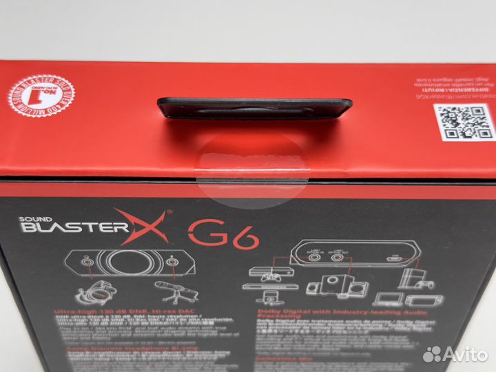 Новые Creative Sound BlasterX G6