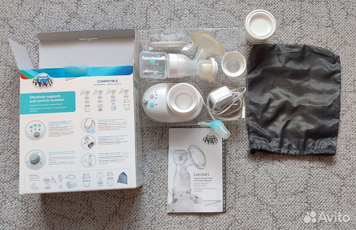 Молокоотсос avent электрический