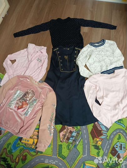 Вещи пакетом на девочку