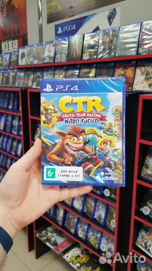 Crash Team Racing Nitro Fueled PS4