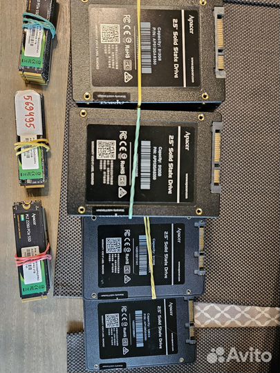 Нерабочие SSD в количестве