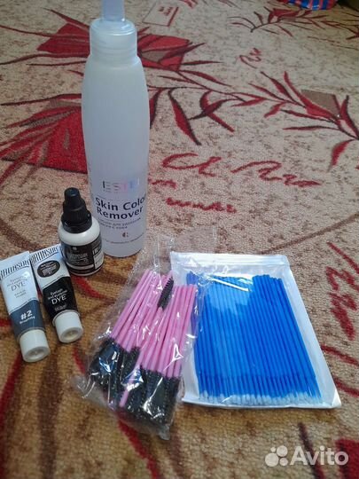 Набор принадлежности для бровей почти новый