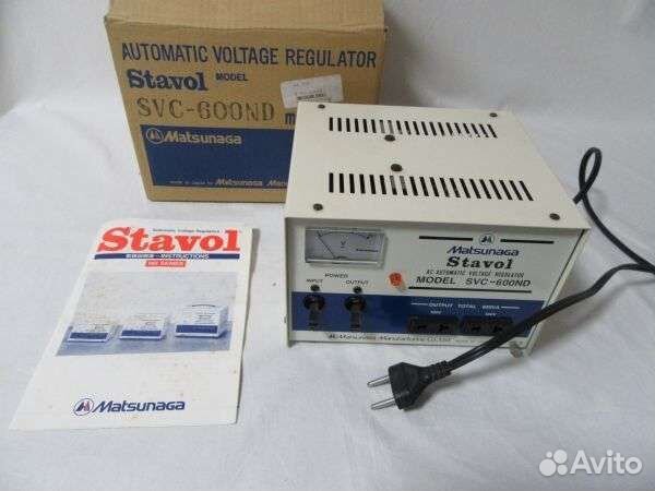 Трансформатор понижающ. Matsunaga Stavol SVC-600ND