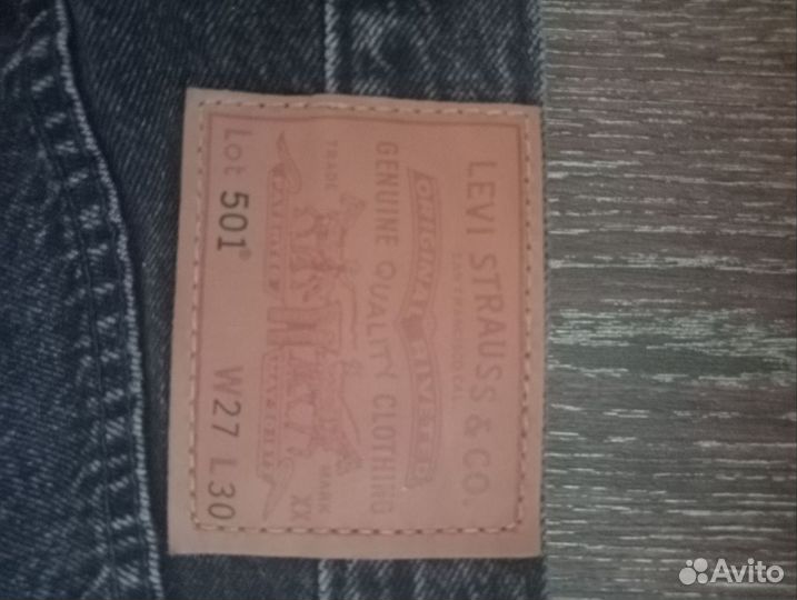 Мужские джинсы levis 501