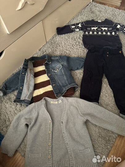 Детские вещи пакетом на мальчика 86-104