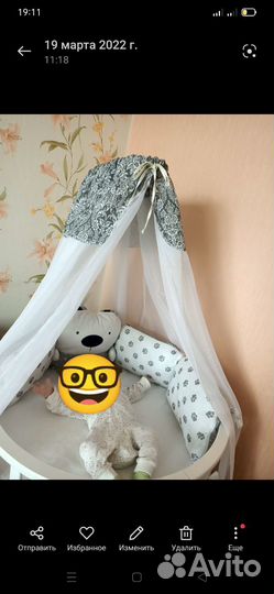 Бортики в детскую кроватку