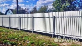 Заборы из профнастила