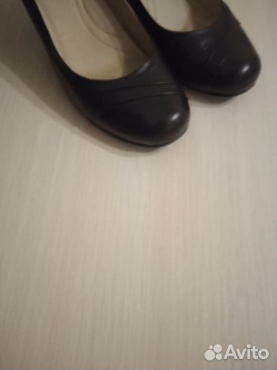 Туфли женские натуральная кожа 39