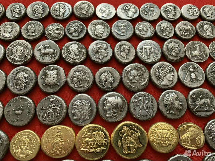 180 античных монет с Vll в.до н.э-V век н.э.Копии