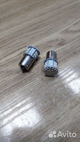 Светодиодные лампы (белые) 12В P21W