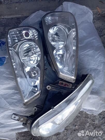Фары на LADA kalina 1