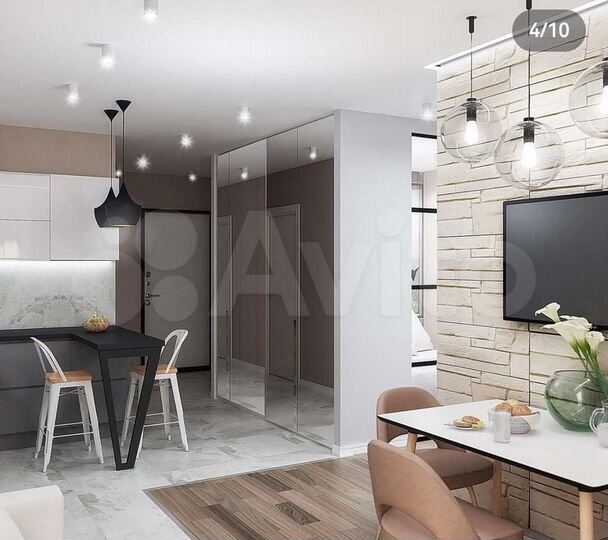 3-к. квартира, 46 м², 12/20 эт.