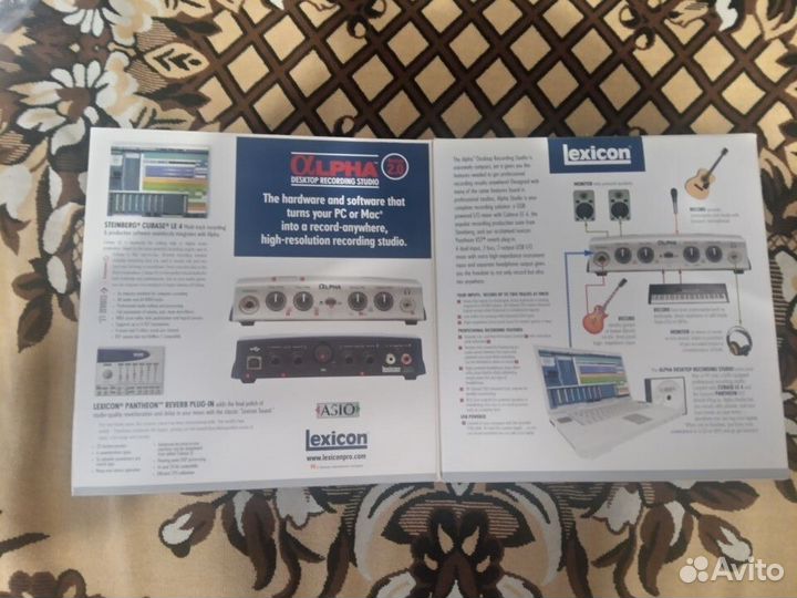 Внешняя звуковая карта Lexicon Alpha