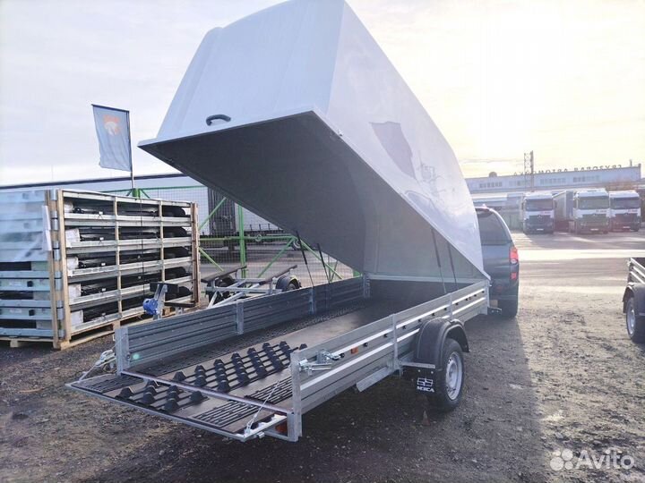 Прицеп для снегохода. Кузов 3,46м на 1,5м.Рассрочк