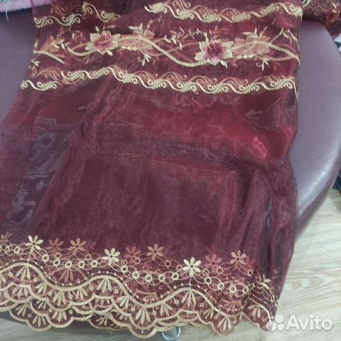 Штора тюль органза новая