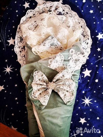 Конверт на выписку зимний