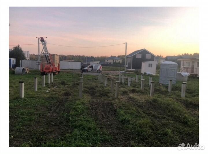 Сваи железобетонные для фундамента