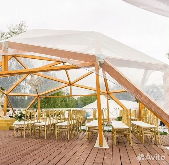 Деревянный шатер