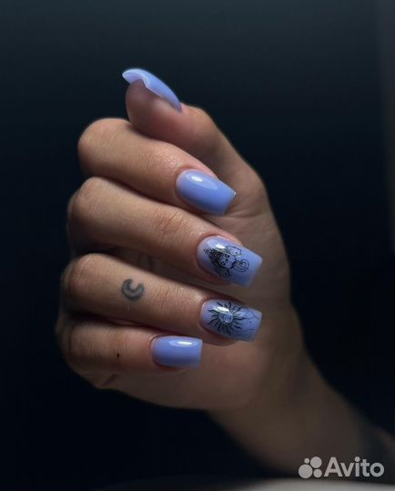 Маникюр+покрытие гель лаком