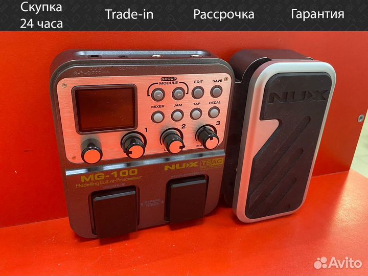 Гитарный процессор эффектов, NUX MG-100