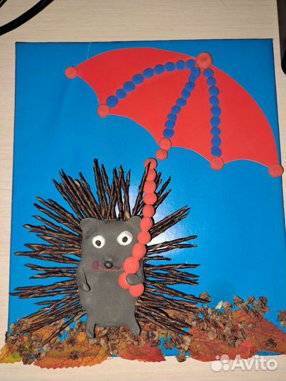 Осенняя поделка в сад