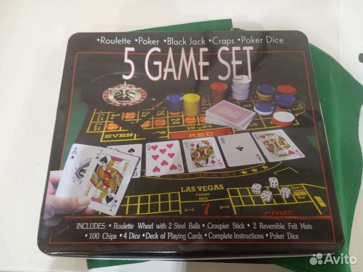 5 game set +доп фишки