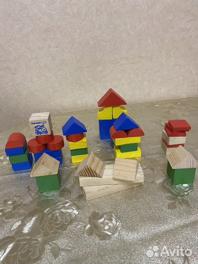 Деревянный конструктор Томик детский