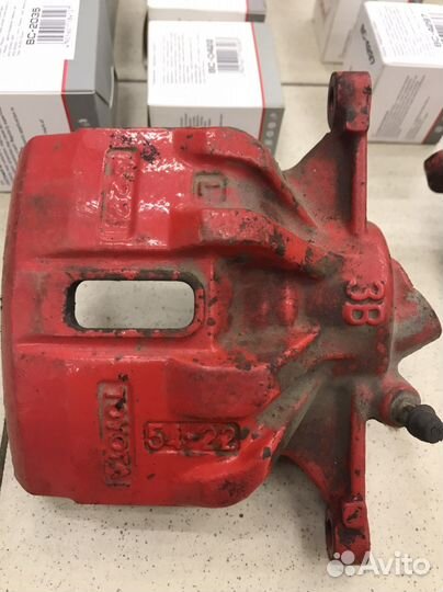 Передние суппорта toyota corolla 54-22