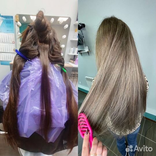 Окрашивание корней