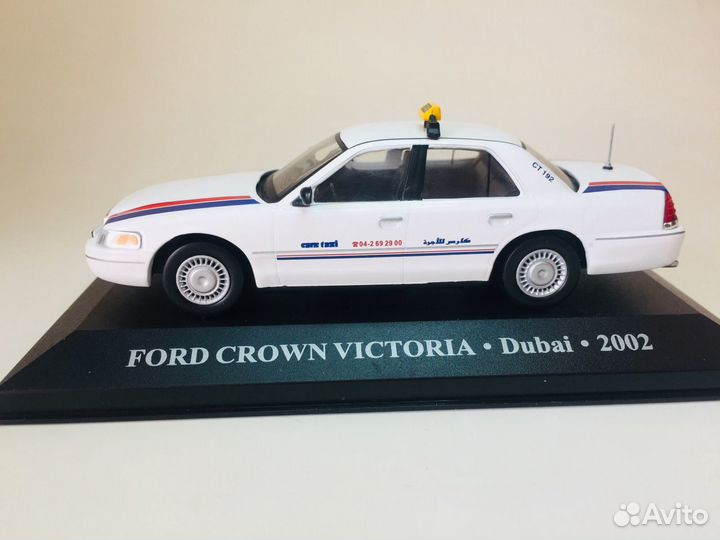 Ford Crown Victoria Taxi Dubai 1:43