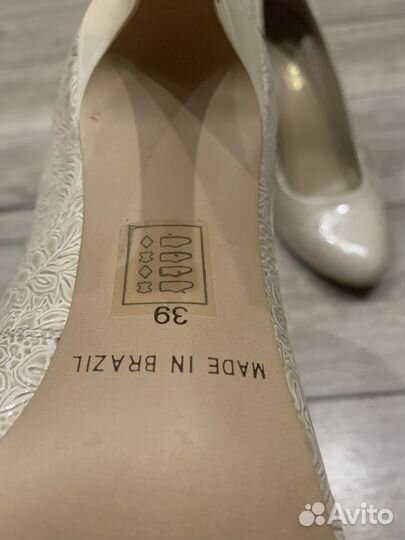 Туфли женские кожа 39 размер