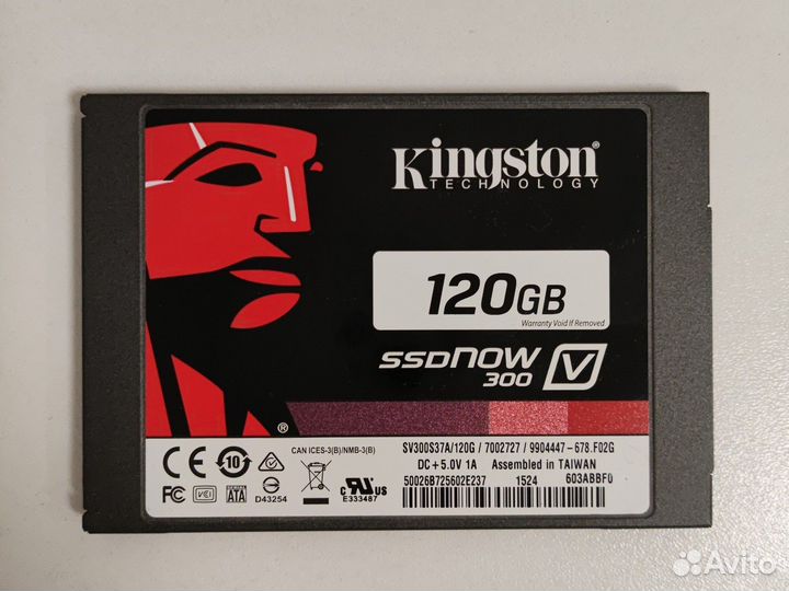 SSD Kingston V300 120G