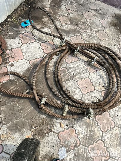 Трос стальной буксировочный для грузовиков