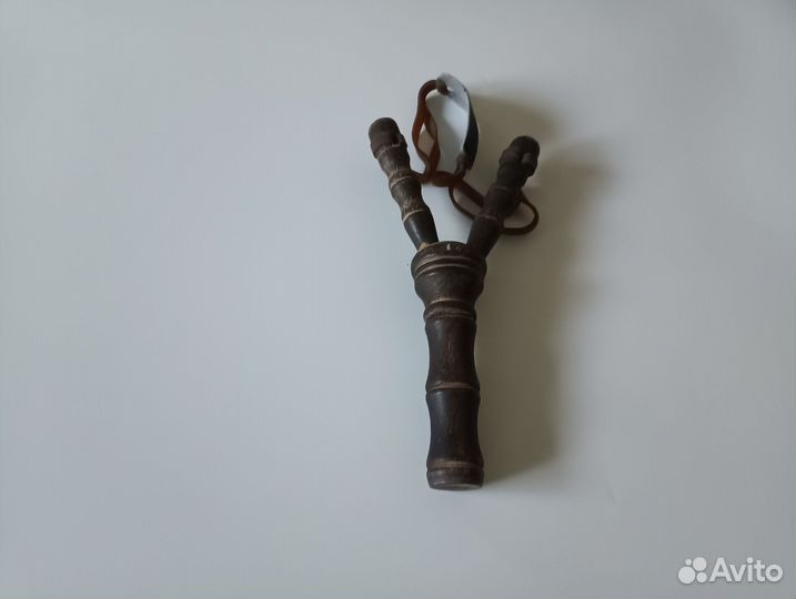 Рогатка деревянная бамбук