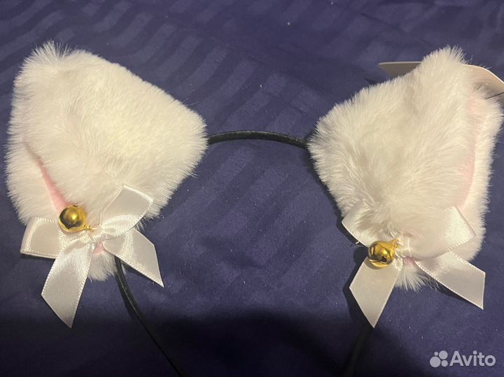 Ободок кошачьи ушки