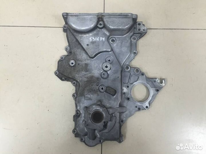 Крышка двигателя передняя Hyundai Solaris 2017